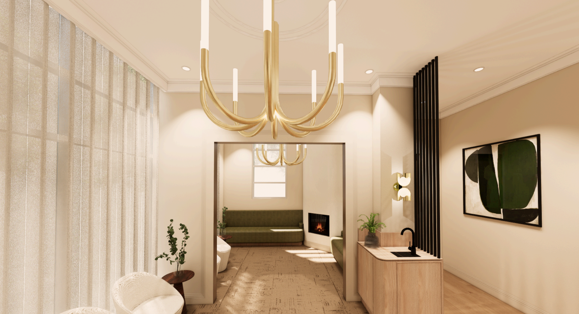 Modern clinic interior design